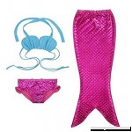 Little Girls Mermaid Tails for Swimming Suit Costume Bathing Suit Swimwear Blue B01MXZU99Q